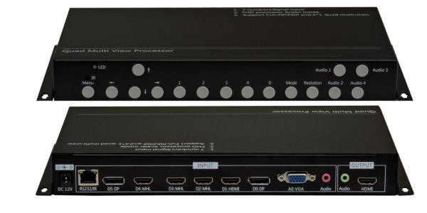 Buy cheap Video Hdmi Presentation Switcher 7x1 Multiviewer With Audio HDCP Compliant from wholesalers