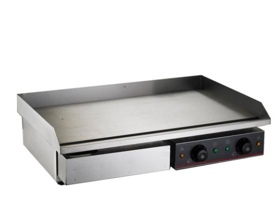 220-240v 50hz Silver Griddle Restaurant Cooking Equipment for Temperature