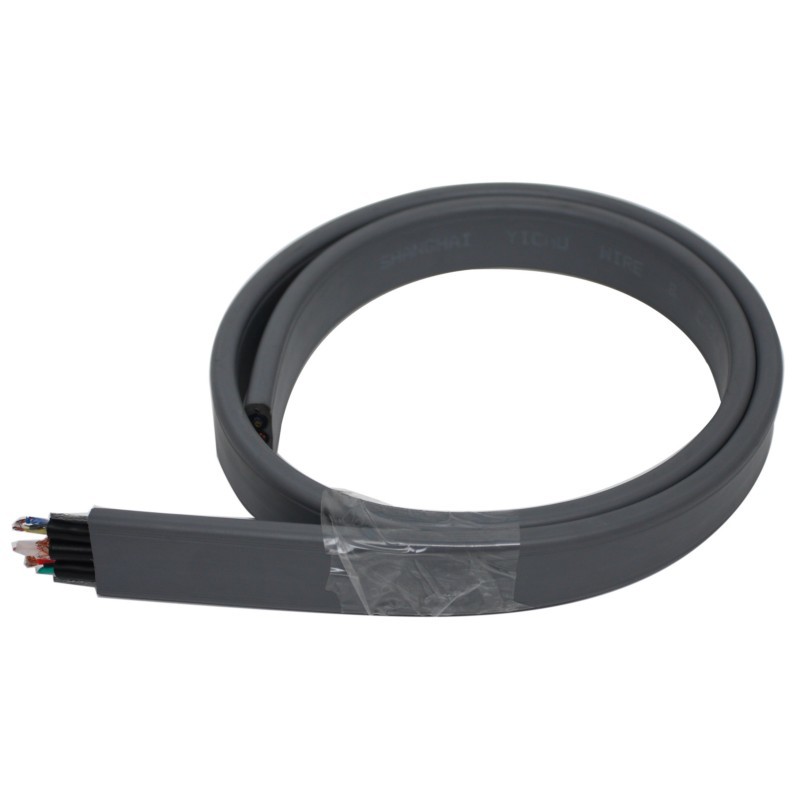CCTV Cable for Elevator, flat traveling video cable, ECHU Flat Cable