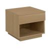 Buy cheap Modern cheap price small MDF wood bedside table/night stand Wooden Bedside Table from wholesalers