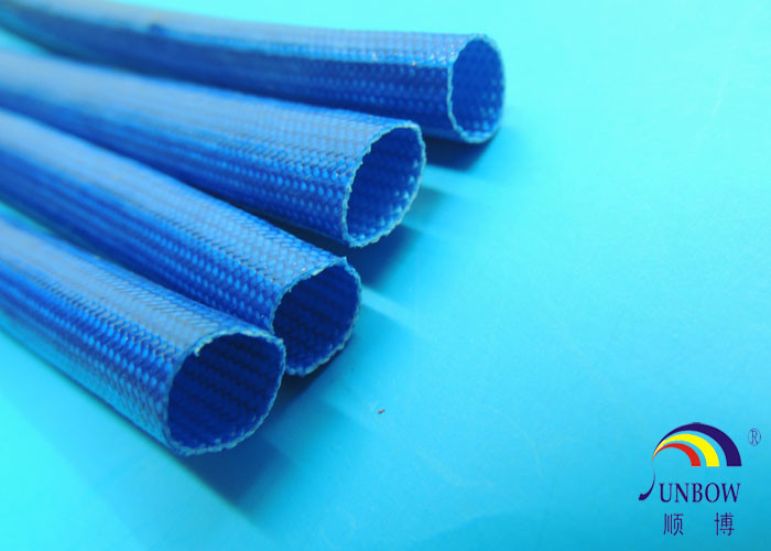 0.5-45mm White Saturated Insulation Acrylic Fiberglass Sleeving for Special Lamps 2500V
