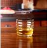 Buy cheap Anti Skidding Handmade Whiskey Glass With Wave Pattern from wholesalers