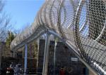 Ss304 Flexible Zoo 150x150mm Stainless Steel Webnet To Monkey Tiger Cage