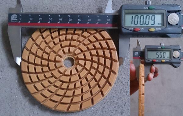 Buy cheap Merrock Wet Dry Diamond Polishing Pads ISO9001 Approval from wholesalers