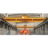 Buy cheap Hydraulic Grab Overhead Crane 5 Ton Double Girder Electric Motor Driven from wholesalers