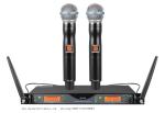 Buy cheap UR-24D/ HIGH QUALITY  TRUE DIVERSITY UHF wireless microphone system with IR selectable frequency/SHURE STYLE from wholesalers