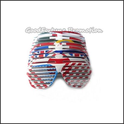 Buy cheap Promotional plastic funny dress make up eyeglass football match festival decor gift from wholesalers