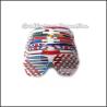 Buy cheap Promotional plastic funny dress make up eyeglass football match festival decor gift from wholesalers