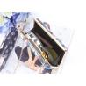Buy cheap Flowers painting printed surface pu metal frame rectangle shaped pu clutch bag for women from wholesalers
