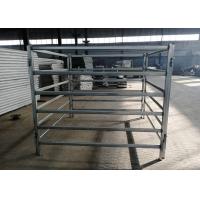 Buy cheap Normal Size Horse Round Pen Panels , Hot Dip Galvanised Arena Corral Panels product