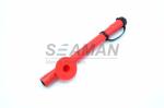Red Inflatable Life Jacket Accessories TPU Oral Tube Overpressure Protection