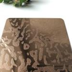 8K Mirror Etched Stainless Steel Sheet AISI 304 316 Gold Plated For Ceiling