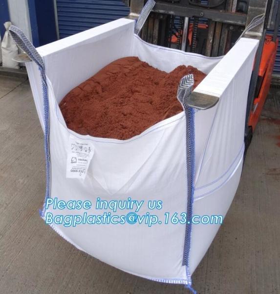 Buy cheap polypropylene woven plastic jumbo bag pp big bag for sand, building material, 500kg-1000kg PP Woven Jumbo Bag Big Bag wi from wholesalers