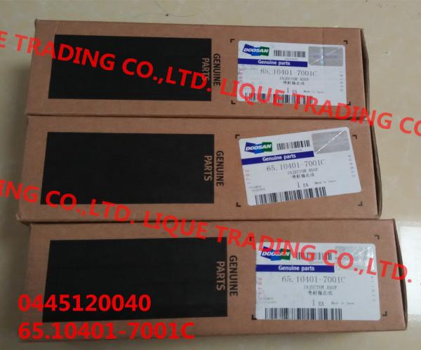 Buy cheap Common rail injector 0445120040 / 0 445 120 040 for DAEWOO DOOSAN 65.10401-7001C / 65.10401-7001 from wholesalers