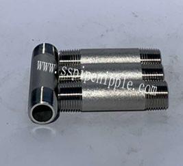 Buy cheap Professional Standard Aluminum Pipe Nipple 1"X100MM DIN / BSPT / NPT from wholesalers
