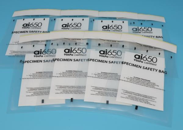 Buy cheap FDA Air Transport 95kpa Biohazard Bag Disposable from wholesalers