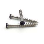 304 A2 Square Drive Colorful Painted Flat Trim Head Stainless Steel Deck Screw