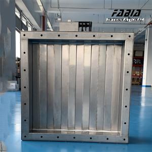 Buy cheap 500*500 Stainless Steel Louver Valve Precise Flow Control For Dust Collection And Filtration Systems from wholesalers