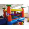 Buy cheap Cartoon Themed Commercial Bounce Houses With Net Door and Slide from wholesalers
