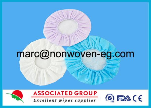 Buy cheap Pre Impregnated Conditioning Rinse Free Shampoo Cap , hair washing shower caps SGS Tested from wholesalers