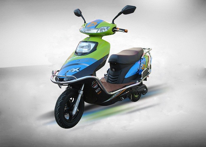 Durable Electric Motorcycle Scooter , Battery Powered Scooters For Adults