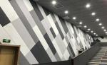 PET Fiber Decorative Soundproof Wall Panel Eco Friendly
