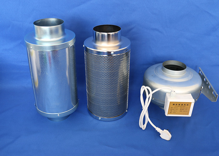 2inch / 50mm carbon bed depth/ layer professional grow tent odor climate air filtration purification virgincarbon filter