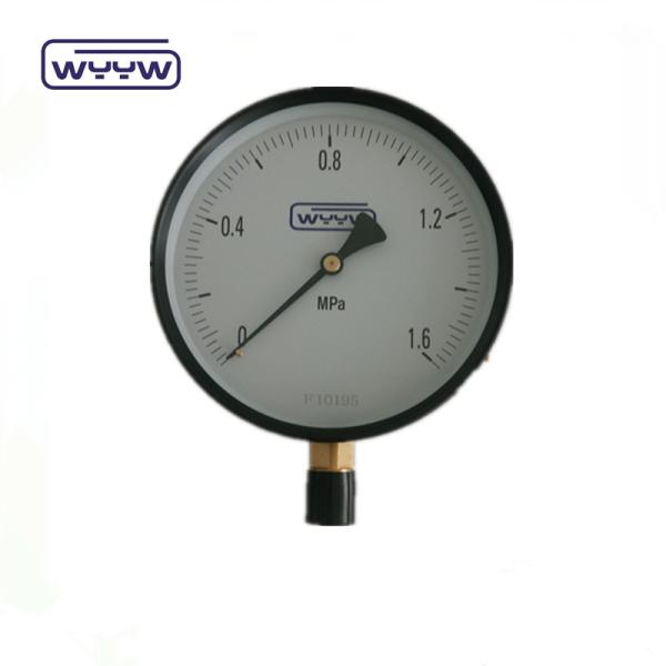 Buy cheap High Quality 150mm, Dry Pressure Gauge High Black Steel Case Hydraulic Pressure Gauge Air Pressure Gauges from wholesalers