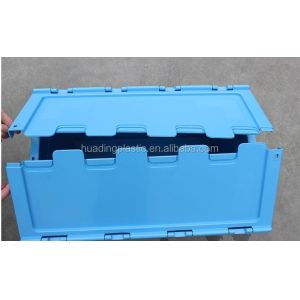 Buy cheap 70L Heavy Duty Solid Moving Plastic Wholesale stacking Boxes from wholesalers
