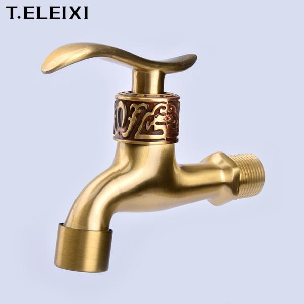 Buy cheap 1/2 Inch Chromed Water Faucet Tap Brass Bibcock Wall Mounted from wholesalers