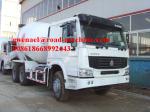 Sinotruck 6 x 4 Euro II 336 HP Engine Cement Mixer 12m3 Truck Concrete Mixing