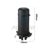 IP68 96 Cores Dome Fiber Optic Splice Closure Heat Shrink Vertical Fiber Optical