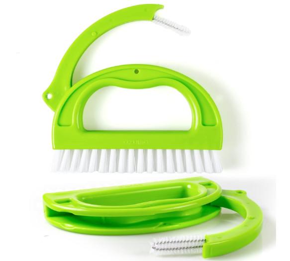 Buy cheap Nylon Bristles 6pcs Tile Joint Brush Set Cleaning Scrubber from wholesalers
