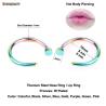 Buy cheap Fake Nose Ring Lip Ring C Clip Kylie lip Piercing Burun Nose Rings Hoop for Women Neuspiercing Body Jewelry from wholesalers