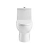 Buy cheap 400mm One Piece Toilets 1.3 GPF Single Flush Elongated Toilets from wholesalers