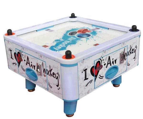 Buy cheap Fiberglass Coin Operated Air Hockey Table plastic Material With Mitsubishi Plate from wholesalers