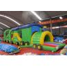 Buy cheap Train Style Inflatable Sports Games , Outdoor Blow Up Obstacle Course from wholesalers