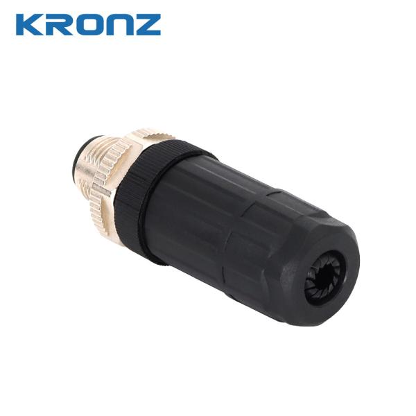 M12 Male Connector Mating Cycles 100 4-pin 4A/250V Aviation Plug Circular