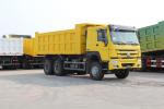 Good Condition Used 6*4 Sinotruck HOWO Mining Tipper Truck White Tire Design
