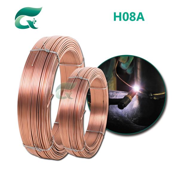 Buy cheap H08A/AWS EL8 Submerged Arc Welding Wire 25KG-300KG Low Carbon Steel from wholesalers