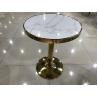 Buy cheap 75cm Marble Iron Coffee Table from wholesalers