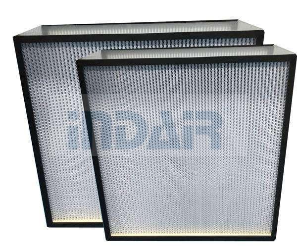 Buy cheap 99.995% 0.3μm High Efficiency HEPA Filter Ultra - Fine Glass Fiber As Filter Media from wholesalers