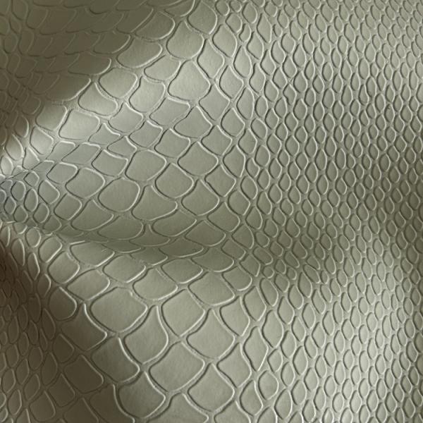 Buy cheap 140/160 Width Faux Leather Fabric For Shoe Manufacturing Materials Snakeskin Grain 3D Pattern PVC Leather Fabric from wholesalers