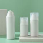 Airless Skin Care Cream Pump Bottle UKA22 Cylindrical Airless Cosmetic Bottles