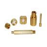 Buy cheap Brushed Finish Machining Milled Hard Anodizing 40um Brass CNC Turned Parts from wholesalers