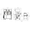 Buy cheap plastic low pressure injection molding machine for connector overmolding from wholesalers