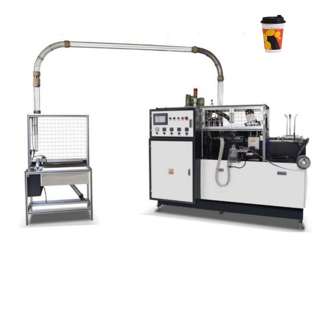 50HZ 4 KW High Speed Fully Automatic Disposable Paper Cup Making Machine