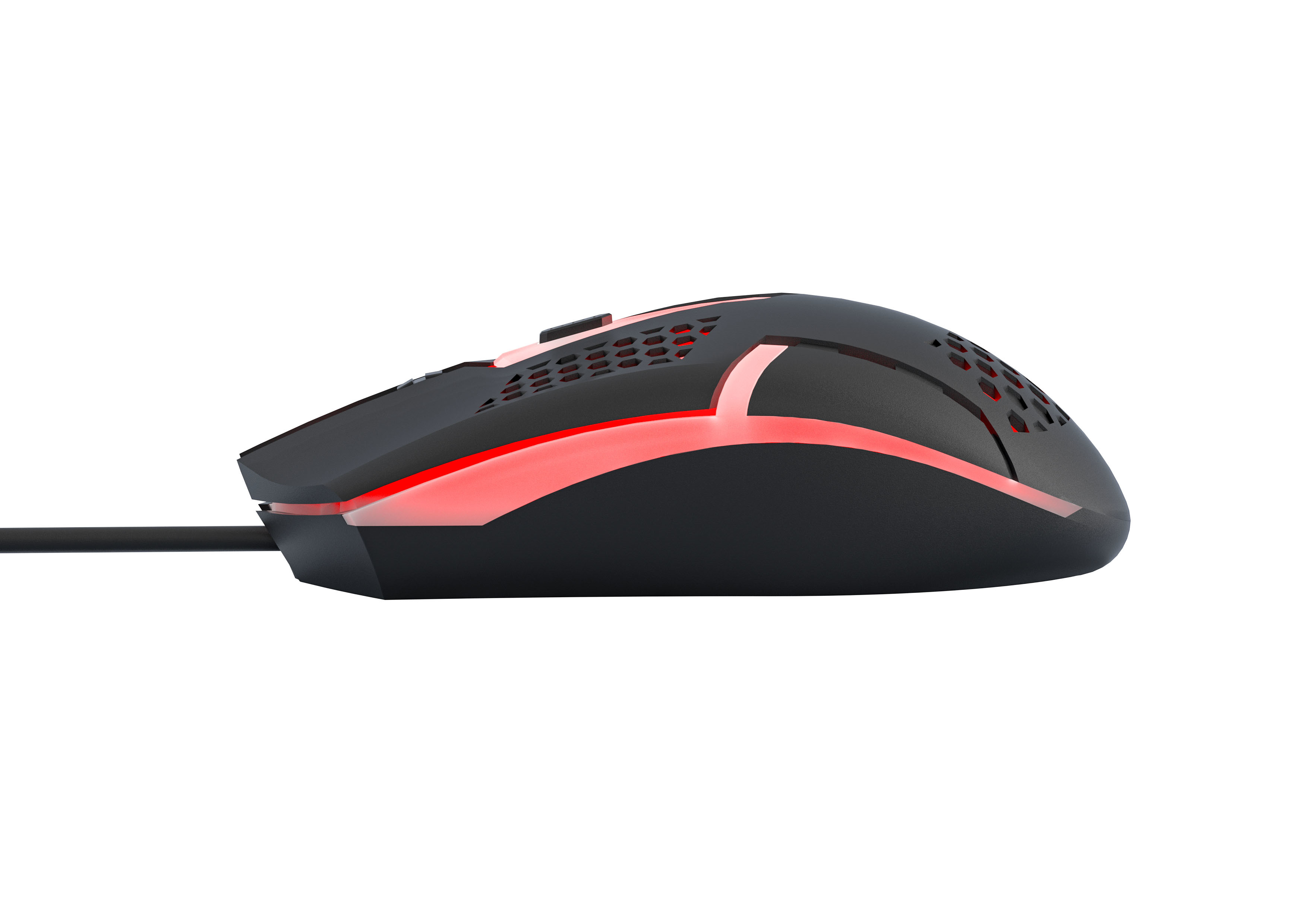 LED Lighting 8108 Chip Adjustable DPI Compact Portable Design Widely Applicable Gaming Mouse