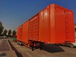 Buy cheap Enclosed 3 Axle Box Cargo Trailer 80 Ton High Load Capacity High Capacity from wholesalers