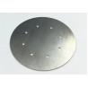 Buy cheap Custom manufacturing metal stamping hardware round stainless steel sheet metal parts fabrication with holes from wholesalers